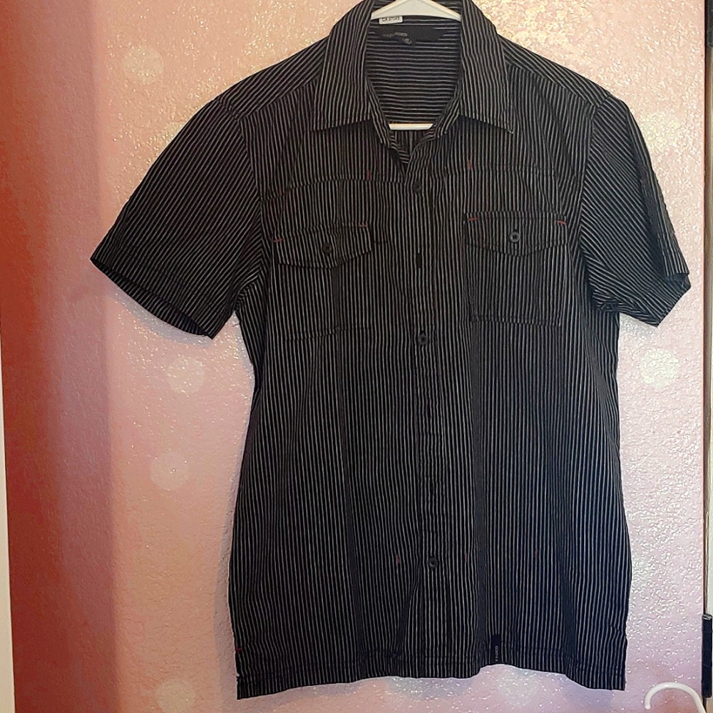 Straight Faded Mens Shirt